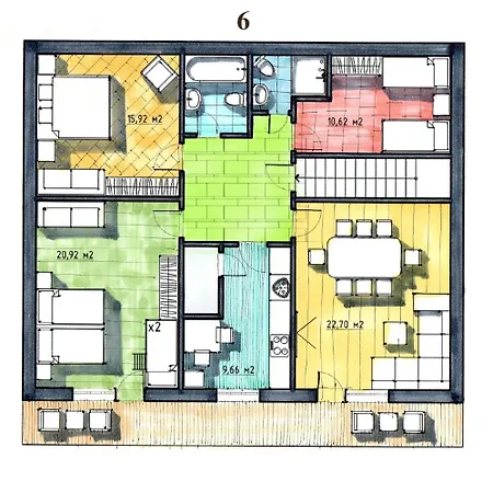 Frei 1 Apartment